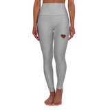 High-Waisted Mended Heart Leggings