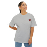 Embroidery Mended Heart T-Shirt
