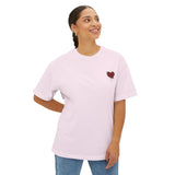 Embroidery Mended Heart T-Shirt