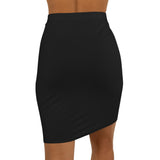 Rebel Mid-Waist Pencil Skirt