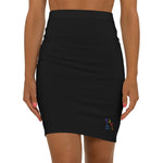 Rebel Mid-Waist Pencil Skirt