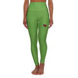 High-Waisted Mended Heart Leggings