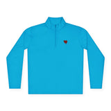 Quarter-Zip Mended Heart Pullover
