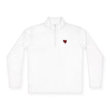 Quarter-Zip Mended Heart Pullover