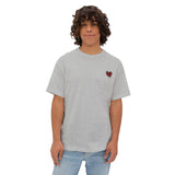 Embroidery Mended Heart T-Shirt