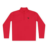 Quarter-Zip Mended Heart Pullover