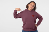 Mended Heart Graphic Hoodie
