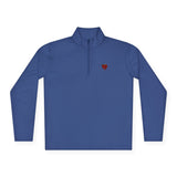 Quarter-Zip Mended Heart Pullover