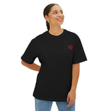 Embroidery Mended Heart T-Shirt