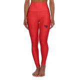 High-Waisted Mended Heart Leggings