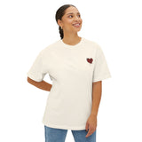 Embroidery Mended Heart T-Shirt