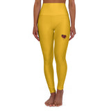 High-Waisted Mended Heart Leggings