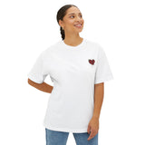 Embroidery Mended Heart T-Shirt