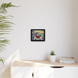 Framed Matte Canvas Print — "Do Everything with Love" Inspirational Wall Art