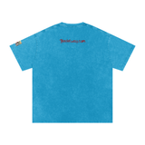 Snow Washed Oversized Mended Heart Shirt